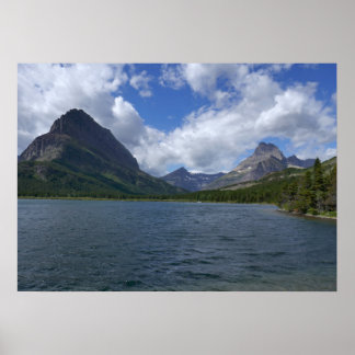 Lake Josephine at Glacier National Park Poster