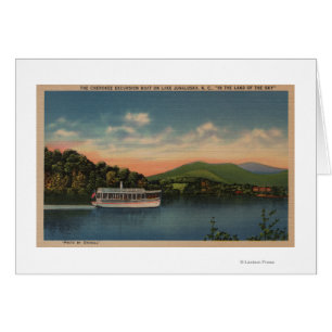 Lake Junaluska, NC - View of Cherokee Boat