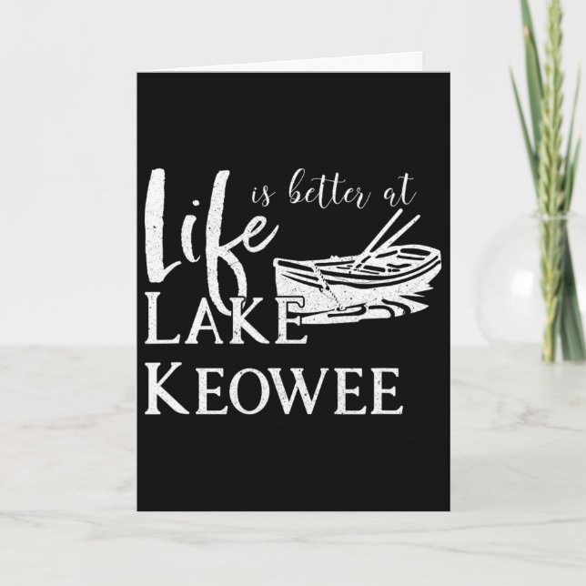 Lake Keowee  Card (Front)