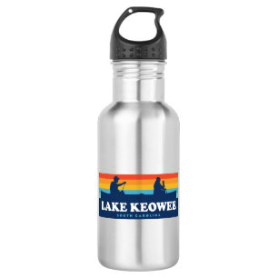 Lake Keowee South Carolina Canoe 532 Ml Water Bottle