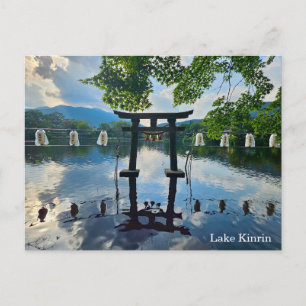Lake Kinrin, Yufuin Postcard