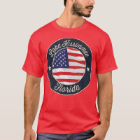 Lake Kissimmee - Patriotic Florida Souvenir T-Shir