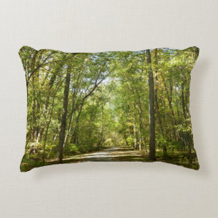 Lake Kittamaquandi Trail in Columbia Maryland Decorative Cushion