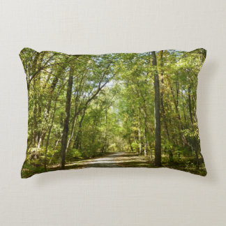 Lake Kittamaquandi Trail in Columbia Maryland Decorative Cushion