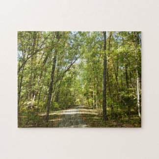Lake Kittamaquandi Trail in Columbia Maryland Jigsaw Puzzle