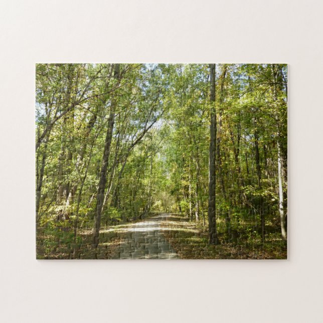 Lake Kittamaquandi Trail in Columbia Maryland Jigsaw Puzzle (Horizontal)