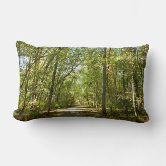 Lake Kittamaquandi Trail in Columbia Maryland Lumbar Cushion