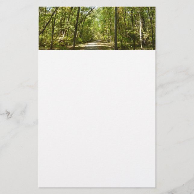 Lake Kittamaquandi Trail in Columbia Maryland Stationery (Front)