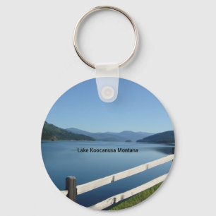 Lake Koocanusa Northwest Montana Key Ring