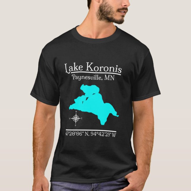 Lake Koronis Minnesota Long Sleeve T Shirt (Front)