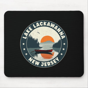 Lake Lackaw New Jersey Sunset T Shirt Mouse Pad