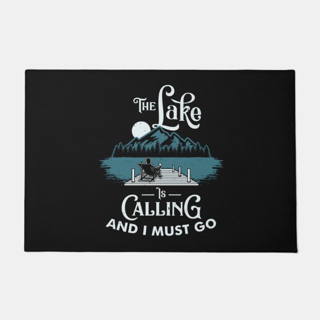 Lake - Lake is calling Doormat (Front)