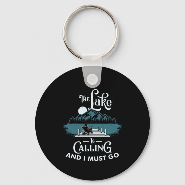 Lake - Lake is calling Key Ring (Front)