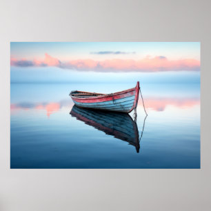 Lake Landscape Meditation Serene Calm Poster