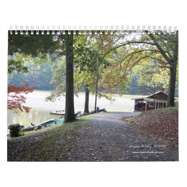 Lake Lanier, CALENDAR M'ville VA ... Angela Clay (Cover)
