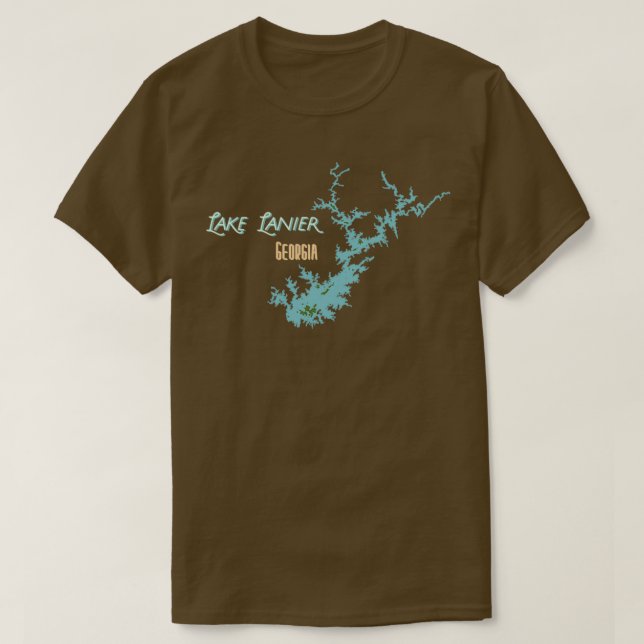 Lake Lanier Georgia 1 T-Shirt (Design Front)