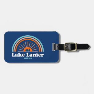 Lake Lanier Georgia Rainbow Luggage Tag