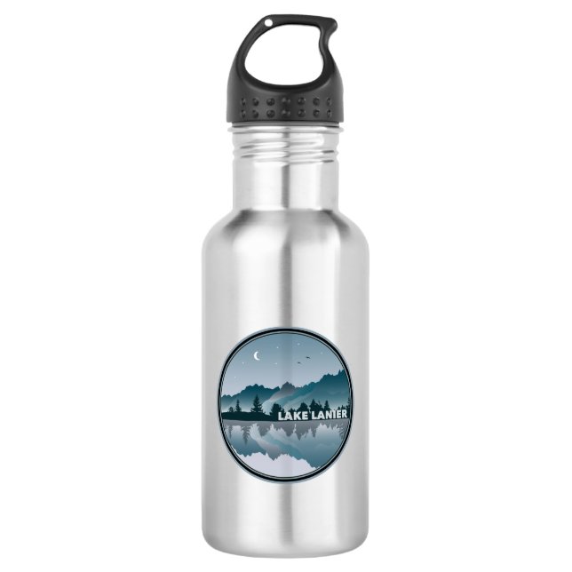 Lake Lanier Georgia Reflection 532 Ml Water Bottle (Front)