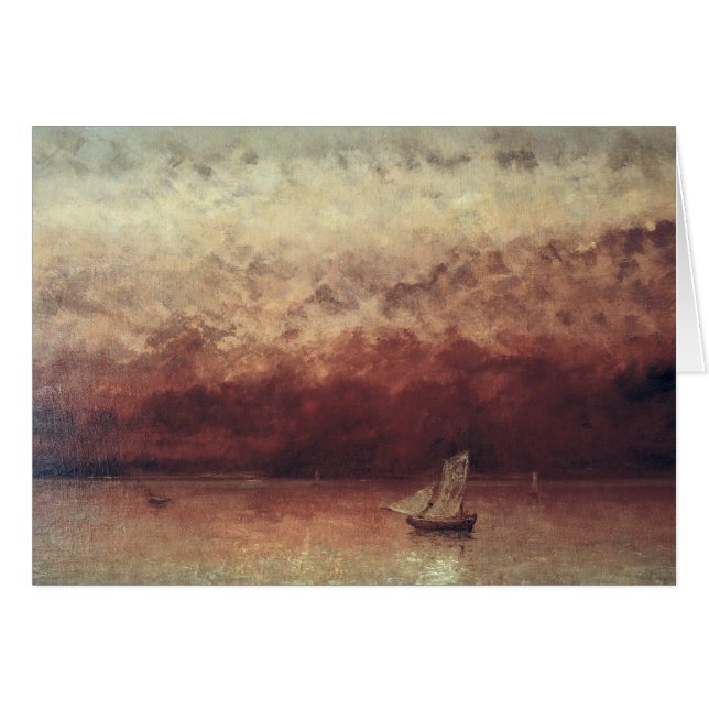 Lake Leman with Setting Sun, c.1876 (Front Horizontal)