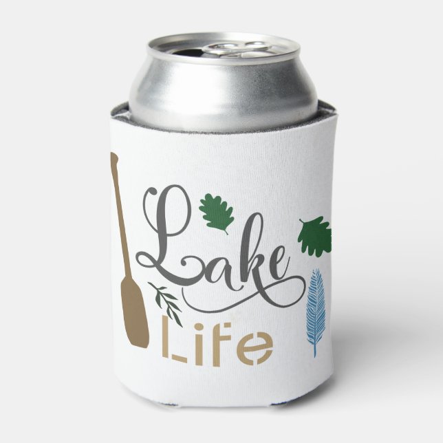 Lake Life Can Cooler (Can Front)