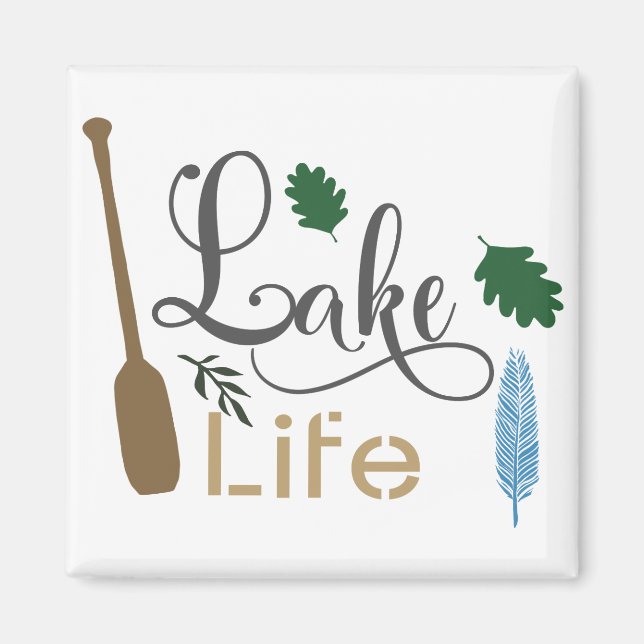 Lake Life Magnet (Front)