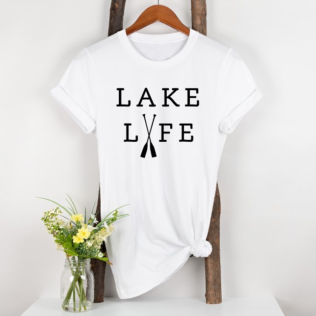 Lake Life Nautical Summer Fun Boating T-Shirt (Creator Uploaded)