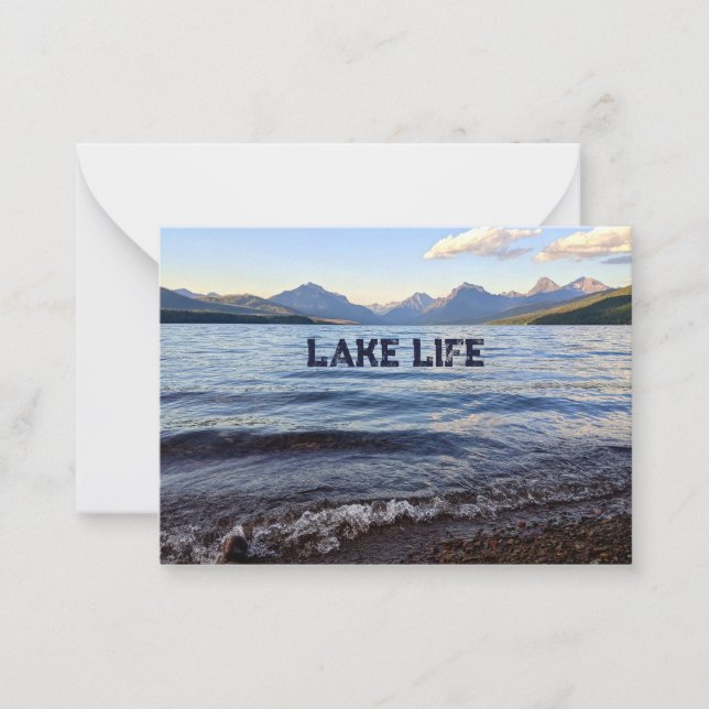 Lake Life Notecard (Front)