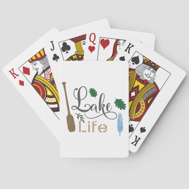 Lake Life Playing Cards (Back)