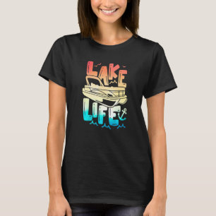 Lake Life Pontoon Summer Vacation Hello Summer Pon T-Shirt