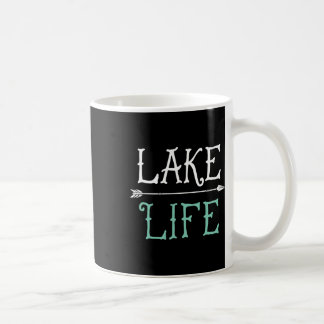 Lake Life T Shirt Fishing Boating Sailing Funny Ou Coffee Mug