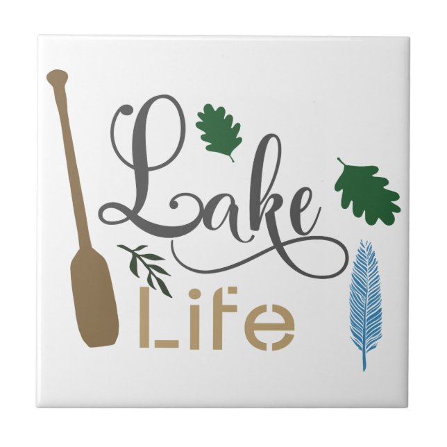 Lake Life Tile (Front)