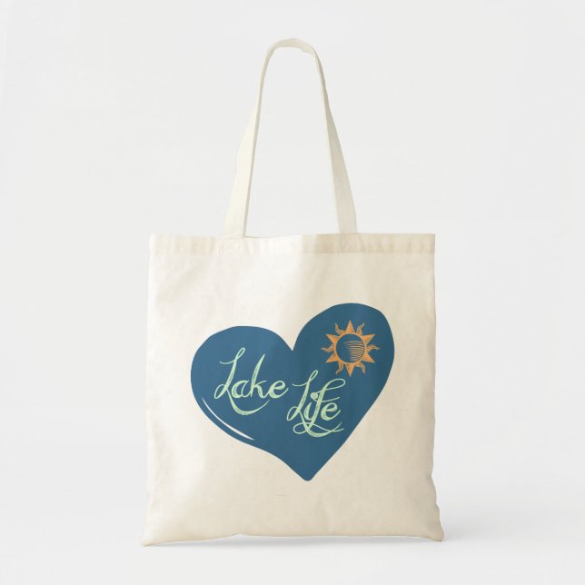 Lake Life Tote Bag (Front)