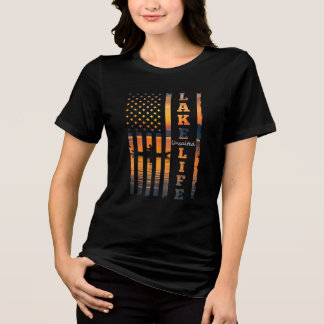 Lake Life Unsalted T-Shirt | Bella Canvas Summer Tri-Blend Shirt