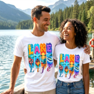 Lake Lifestyle Holiday Seasonal Summer T-Shirt