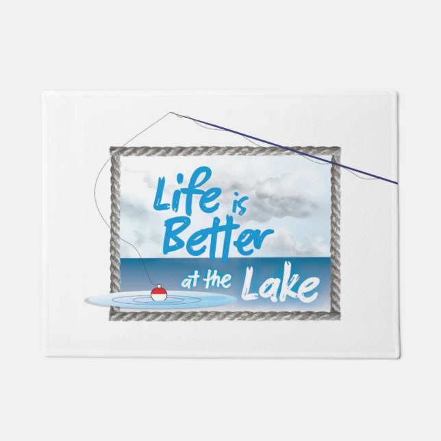 Lake living doormat (Front)