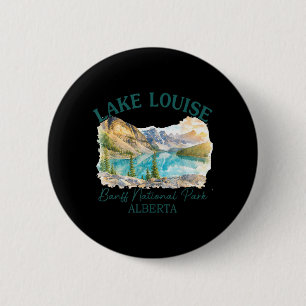 Lake Louise Alberta Banff National Park Canada 6 Cm Round Badge