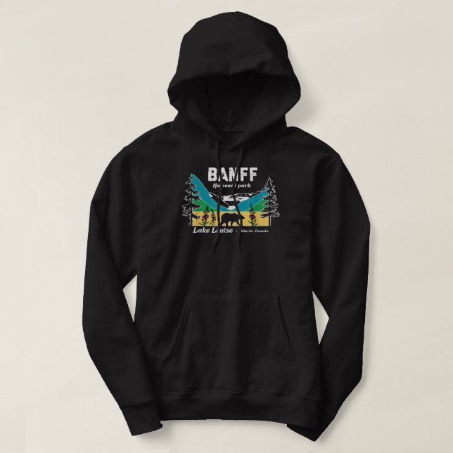 Lake Louise Alberta Banff National Parks Canada Be Hoodie (Design Front)