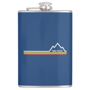 Lake Louise, Alberta Hip Flask