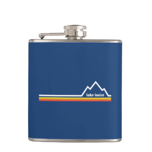 Lake Louise, Alberta Hip Flask