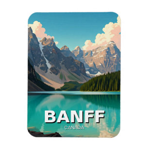 Lake Louise at Banff National Park Canada Travel Magnet