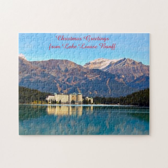 Lake Louise Banff.  Jigsaw Puzzle (Horizontal)