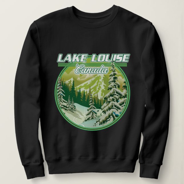 Lake Louise Canada logo Sweatshirt (Design Front)