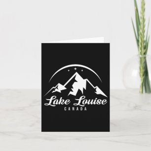 Lake Louise Canada Ski Resort Skiing Snowboarding Card