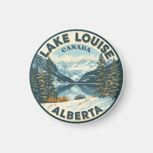 Lake Louise Canada Travel Gift Banff National Park Magnet