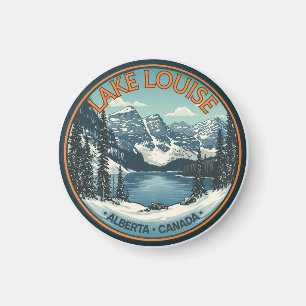 Lake Louise Canada Travel Gift Banff National Park Magnet