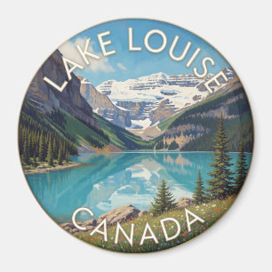 Lake Louise Canada Turquoise Mountain Lake Magnet
