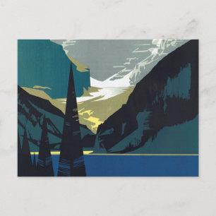 Lake Louise Canadian Rockies Canada Postcard
