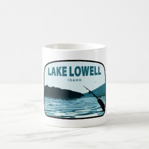 Lake Lowell Idaho Fishing Rod Coffee Mug