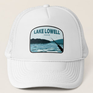 Lake Lowell Idaho Fishing Rod Trucker Hat