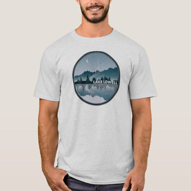 Lake Lowell Idaho Reflection T-Shirt (Front)